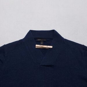 Banana Republic Casual Pullover Long Sleeve Cotton Sweater Womens Size S Blue